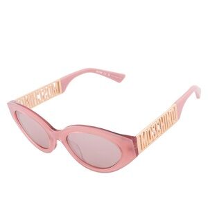 MOSCHINO FLASH CAT EYE SUNGLASSES AND SUNGLASS CASE